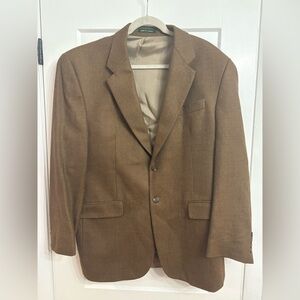 Lauren Ralph Lauren 100% Lambswool‎ Houndstooth Blazer Sport Coat